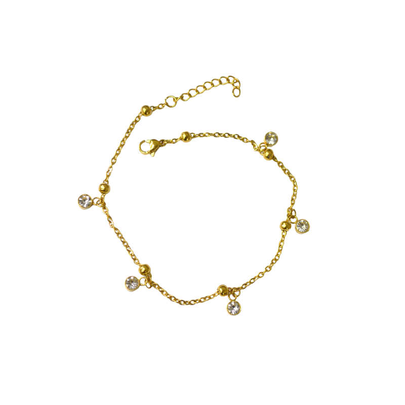 Catania Crystal Anklet