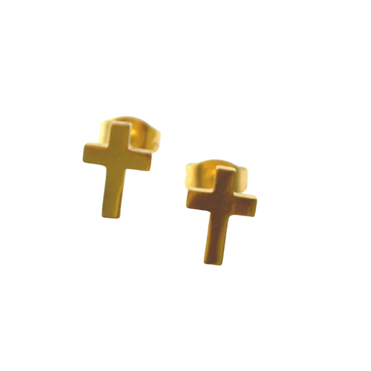 Pavia Cross Studs