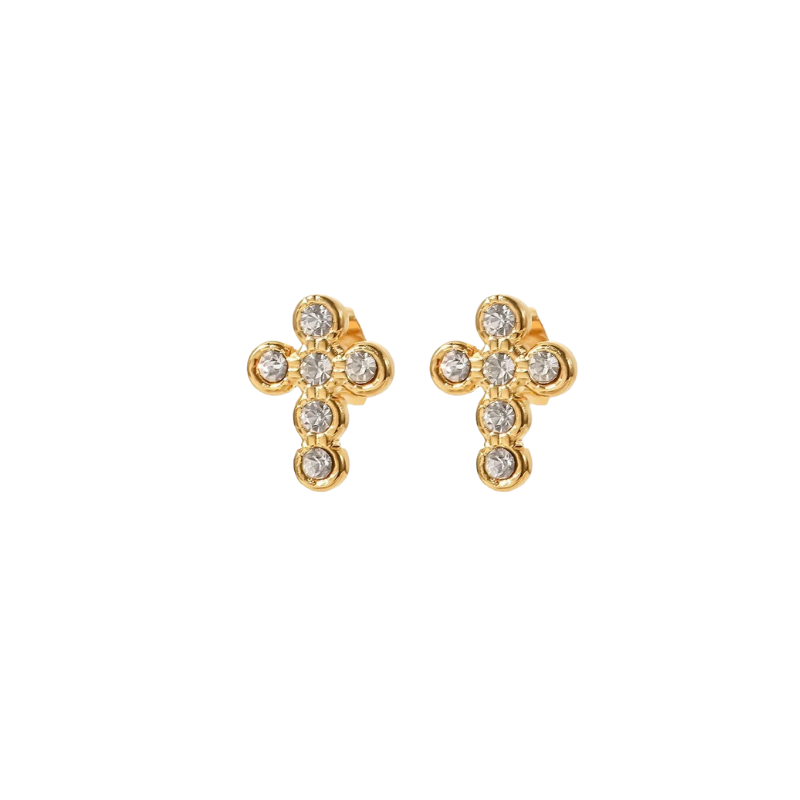 Massa Cross studs